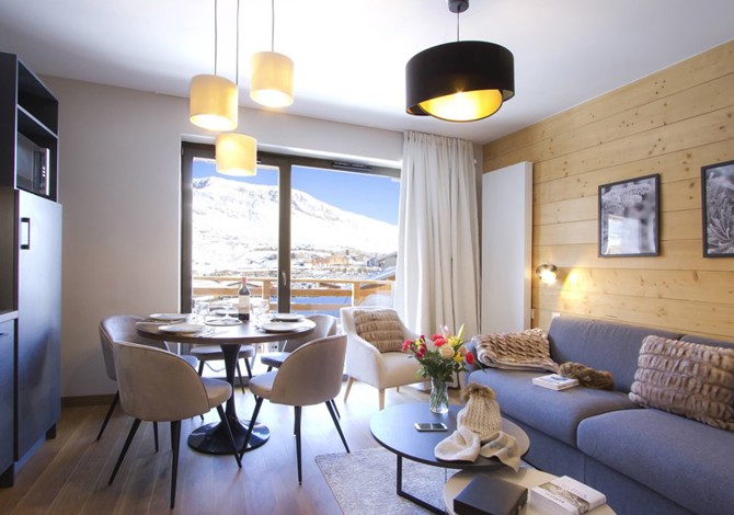 Junior Suite 4 persons - Appart'Hôtel Prestige Odalys L'Eclose - Alpe d'Huez