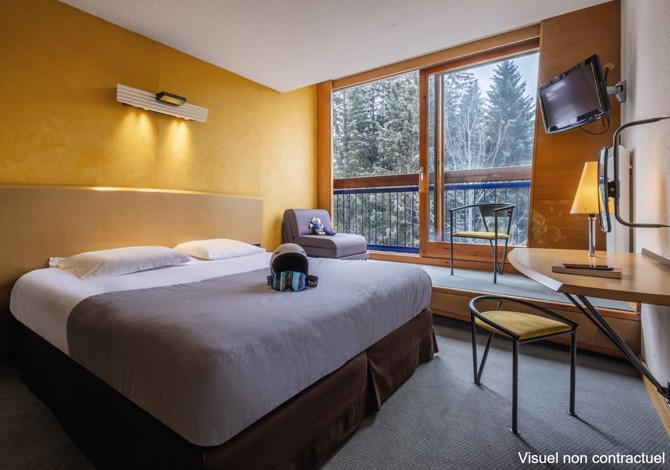 Classic Room for 2 Adults and 1 Child All In - Belambra Clubs Arc 1800 - Hôtel Du Golf - All inclusive - Les Arcs 1800