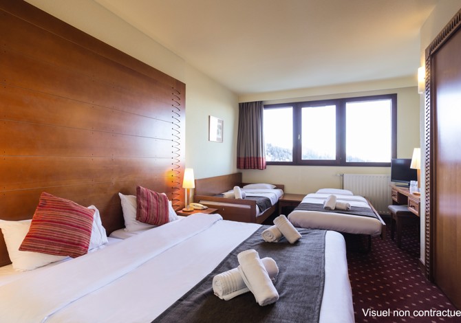 Room 4 adults Half board - Hotel La Plagne Le Terra Nova - Plagne Centre