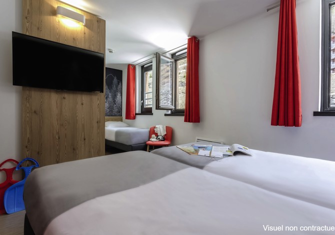 Room for 2 adults Premium Full board - Belambra Clubs Avoriaz - Les Cimes du Soleil - All inclusive - Avoriaz