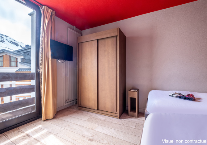 Room for 2 adults Essential All In - Belambra Clubs Tignes - Val Claret - Tignes Val Claret