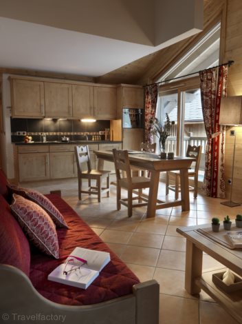 2 bedrooms for 4/6 guests - Résidence CGH & SPA La Reine des Prés 4* - Samoëns
