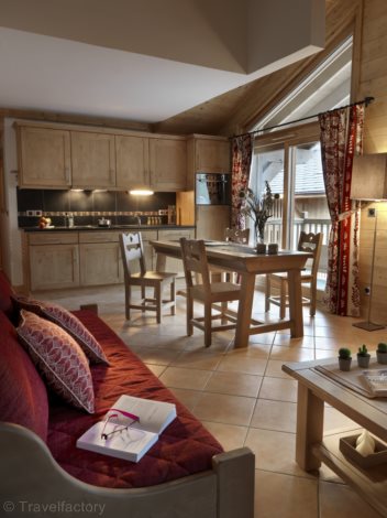 3 Pieces 6 Persons - Résidence CGH & SPA La Reine des Prés 4* - Samoëns