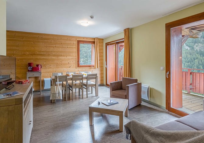 2 Rooms apartment 8 persons mountain corner or cabin - Résidence Madame Vacances Les Epinettes 4* - Vaujany