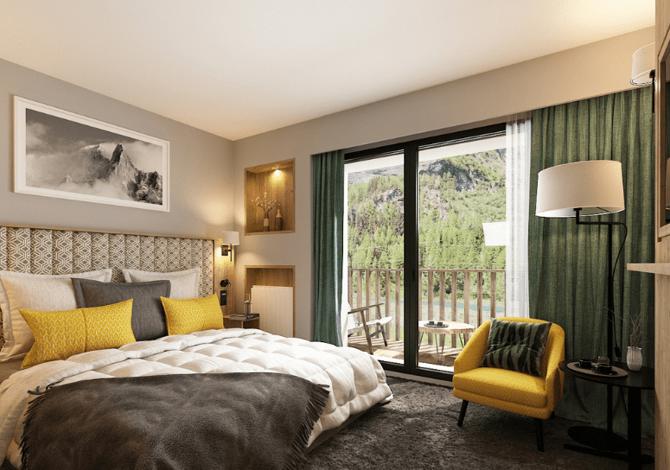 Room 2 persons Privilege Breakfast - Hôtel FULLLife 4* - Tignes 1550 Les Brévières