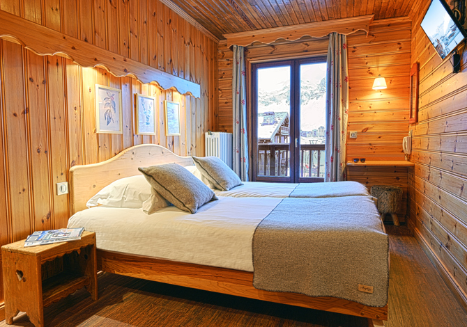 Room for 2 people Mountain Breakfast - Hôtel L'Arbina 3* - Tignes 2100 Le Lac