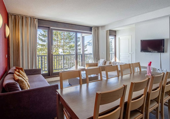 3 bedrooms 8/10 people - Résidence Madame Vacances Les Terrasses de Veret 3* - Flaine Forêt 1700