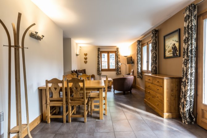 2 Rooms cabin 5 people - Résidence & Spa Vallorcine Mont-Blanc 5* - Vallorcine