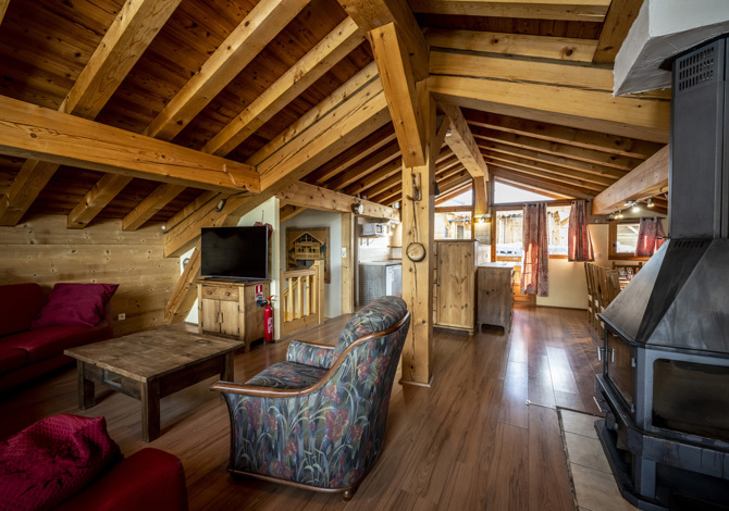 6 Pieces 11 personnes - Chalet Mont Blanc - Plagne 1800