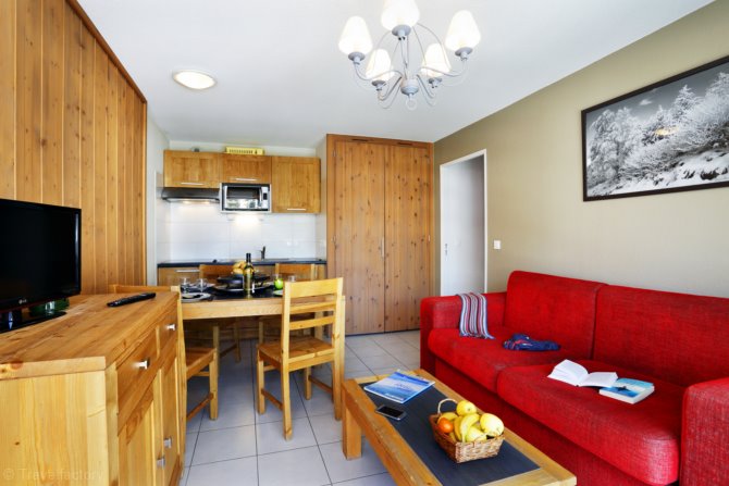 Studio 4 Persons - Nemea Résidence L'Aigle Bleu - Serre Chevalier 1200 - Briançon