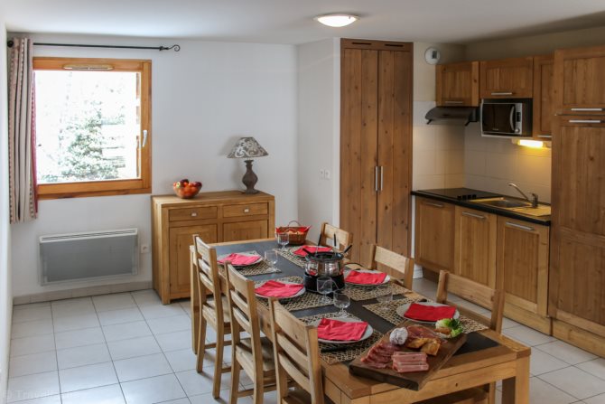 2 bedrooms 4/6 people - Nemea Résidence L'Aigle Bleu - Serre Chevalier 1200 - Briançon