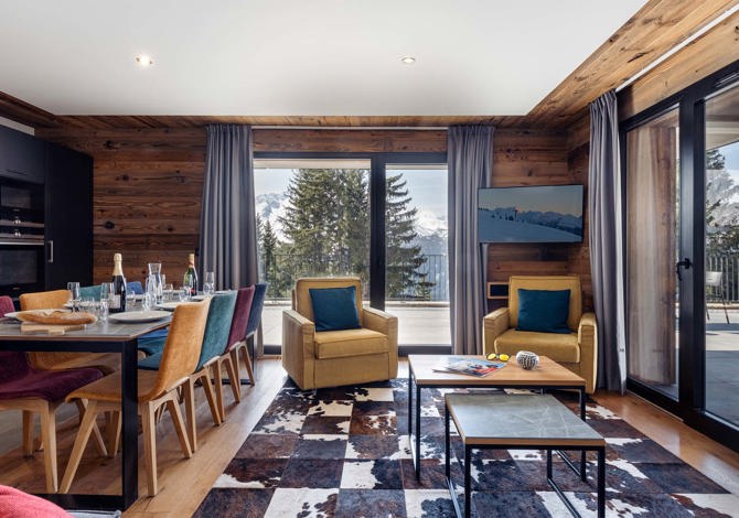 3 Rooms + 2 cabins 8 People - Résidency Madame Vacances L’Orée du Bois 5* - La Rosière
