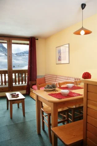 2 Pieces 4/6 Persons Classic with Cabin - Résidence Le Cheval Blanc 3* - Val Thorens
