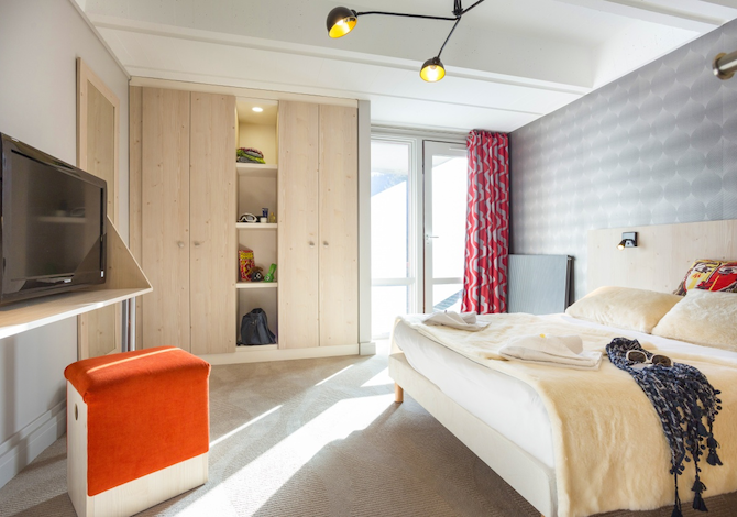 Room for 2 in All inclusive - Hôtel Club MMV Le Flaine 3* - Flaine Forum 1600