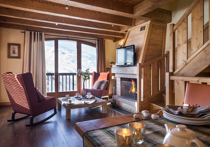 5 Rooms 8 persons View East - Résidence L'Oxalys **** - Val Thorens