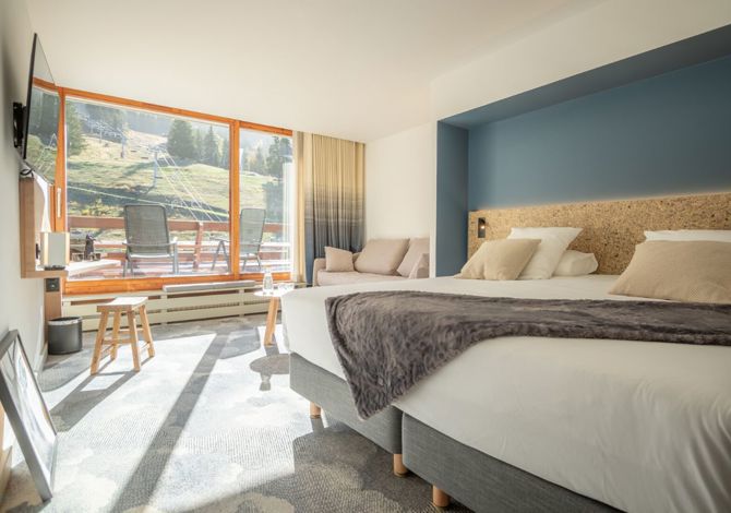 4 person Superior Family Room Panorama Half Board Flexible Rate - Hôtel La Cachette 4* - Les Arcs 1600