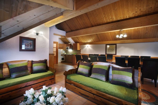 8 rooms for 14/16 guests - Résidence Chalet des Neiges 4* - Oz en Oisans