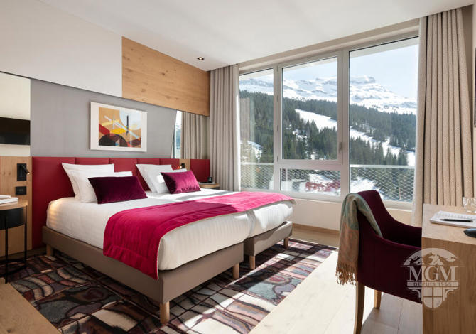 2-person Deluxe room - MGM Hôtels & Résidences – Hôtel Alhena - Flaine Forum 1600