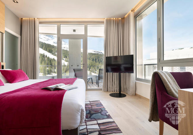 4-person Family Room - MGM Hôtels & Résidences – Hôtel Alhena - Flaine Forum 1600
