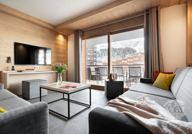 4 Pieces 8 Persons - MGM Hôtels & Résidences – Résidence Manaka - Plagne Centre