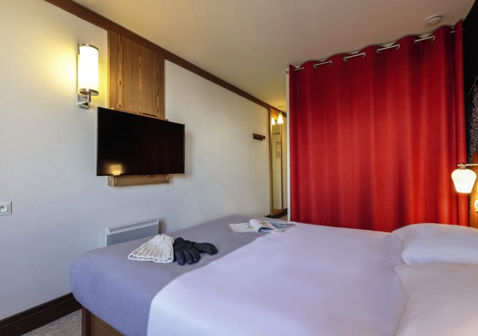 Classic Room for 2 people for 1 adult, full board - Belambra Clubs Avoriaz - Les Cimes du Soleil - All inclusive - Avoriaz