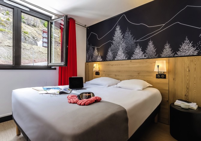 Premium 2 rooms 4 persons View for 1 adult Full board - Belambra Clubs Avoriaz - Les Cimes du Soleil - All inclusive - Avoriaz