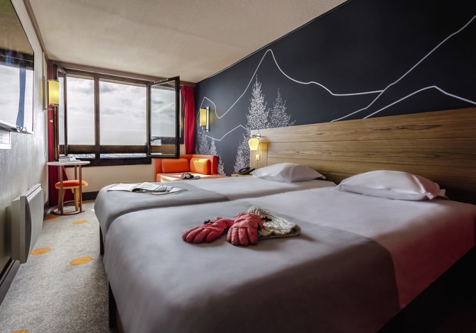 Premium 3-person room with view for 1 adult on a full-board - Belambra Clubs Avoriaz - Les Cimes du Soleil - All inclusive - Avoriaz