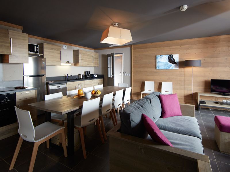Apartment 4 rooms 8 persons Comfort - Apartment CGH Rés&Spa Chalets du Soleil (A) - Les Menuires Reberty 1850