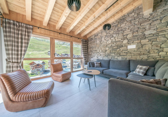 3 Pieces 8 personnes mezzanine - Résidence Denali - Tignes 2100 Le Lac