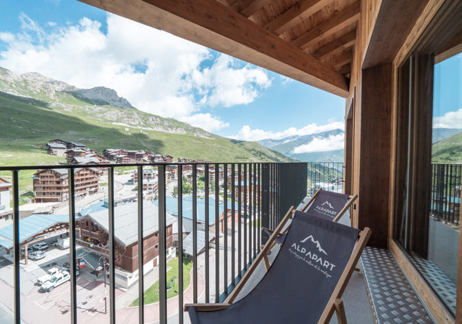 4 Pieces mezzanine 10 personnes - Résidence Denali - Tignes 2100 Le Lac