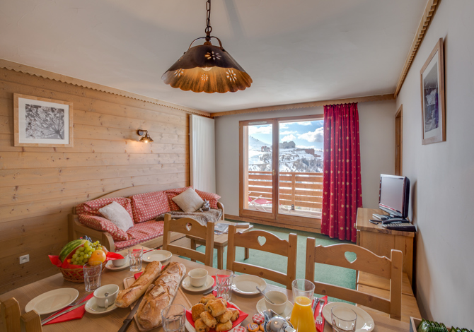 3-room apartment 6 people . - travelski home premium - Residence Le Sun Valley 4* - Plagne - Soleil