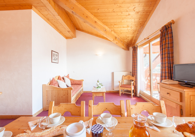 2-room apartment alcove 6 people . - travelski home premium - Les Chalets de l’Adonis 4* - Les Menuires Bruyères