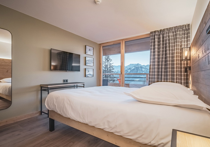 4 Pieces 8/10 personnes Duplex Vue Vallee - Résidence Le Sky - La Rosière