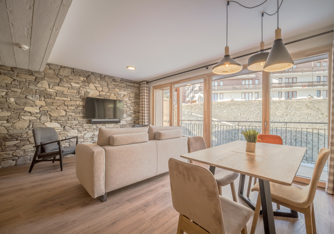 4 pieces 6 personnes Duplex n°505 - Résidence Le Sky - La Rosière
