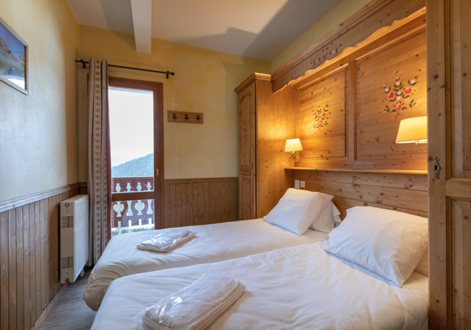 Twin Room for 2 Adults Half Board - Hôtel Les Balcons Village 3* - Plagne - Belle Plagne
