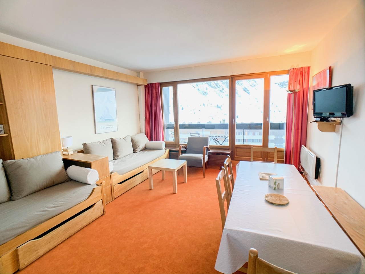 2 rooms 6 people - travelski home choice - Apartements BEC ROUGE - Tignes 2100 Le Lac