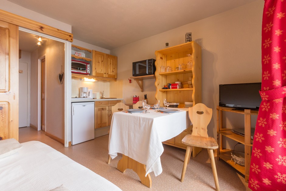 Studio 4 people - Apartements LES HAUTS DE LA ROSIERE - La Rosière