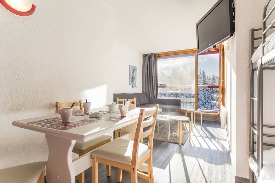 Studio 4 people - travelski home choice - Apartements BELLES CHALLES - Les Arcs 1800