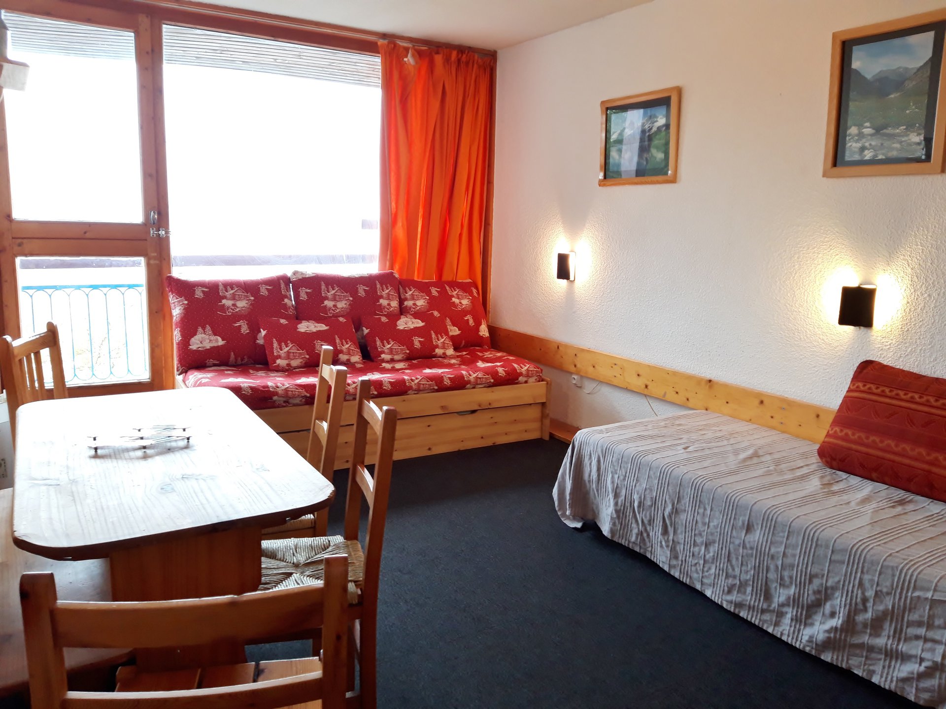 Studio 5 people - travelski home choice - Apartements PIERRA MENTA - Les Arcs 1800