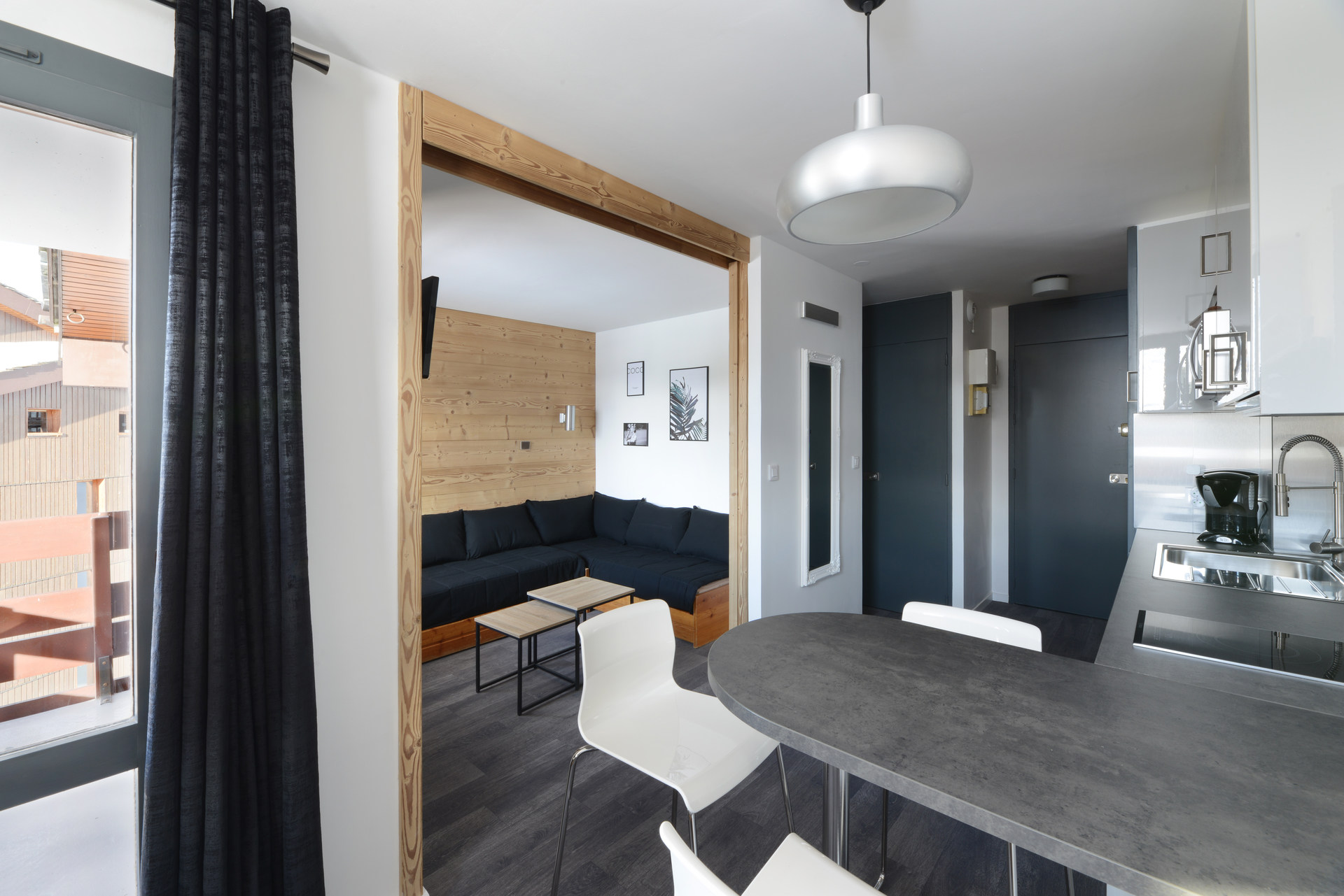 Studio 4 people - travelski home choice - Apartements AIGUE-MARINE - Plagne - Belle Plagne