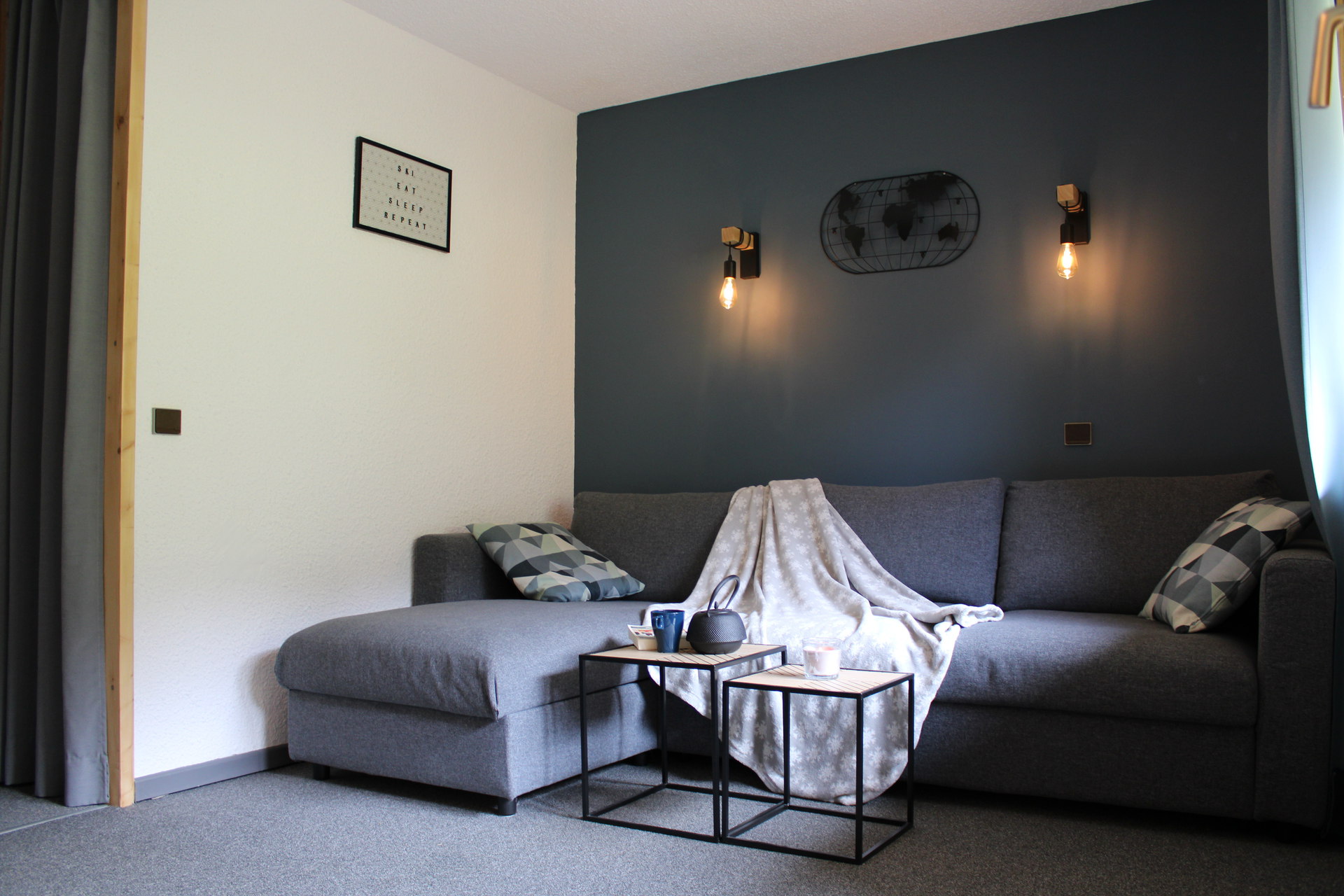 Studio 4 people - travelski home choice - Apartements AMETHYSTE - Plagne - Belle Plagne
