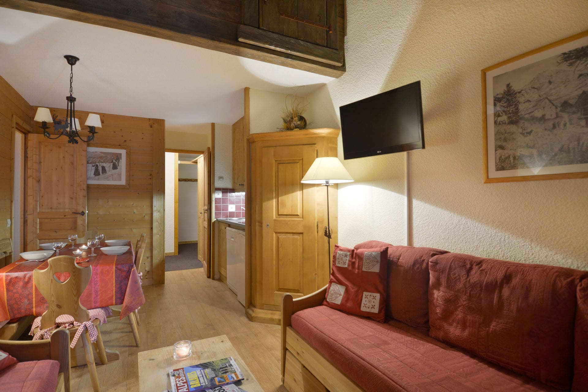2 rooms 6 people - travelski home choice - Apartements CALLISTO - Plagne - Belle Plagne