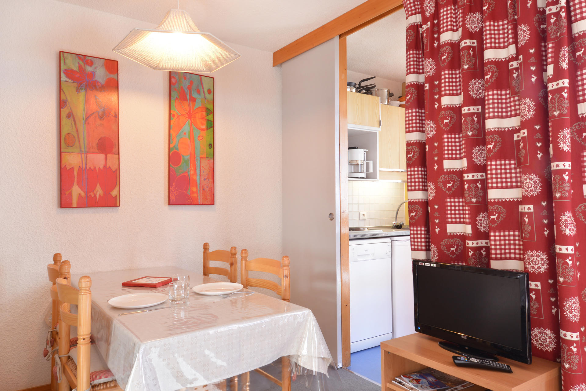 Studio 4 people - travelski home choice - Apartements LES GLACIERS 3 - Plagne Bellecôte