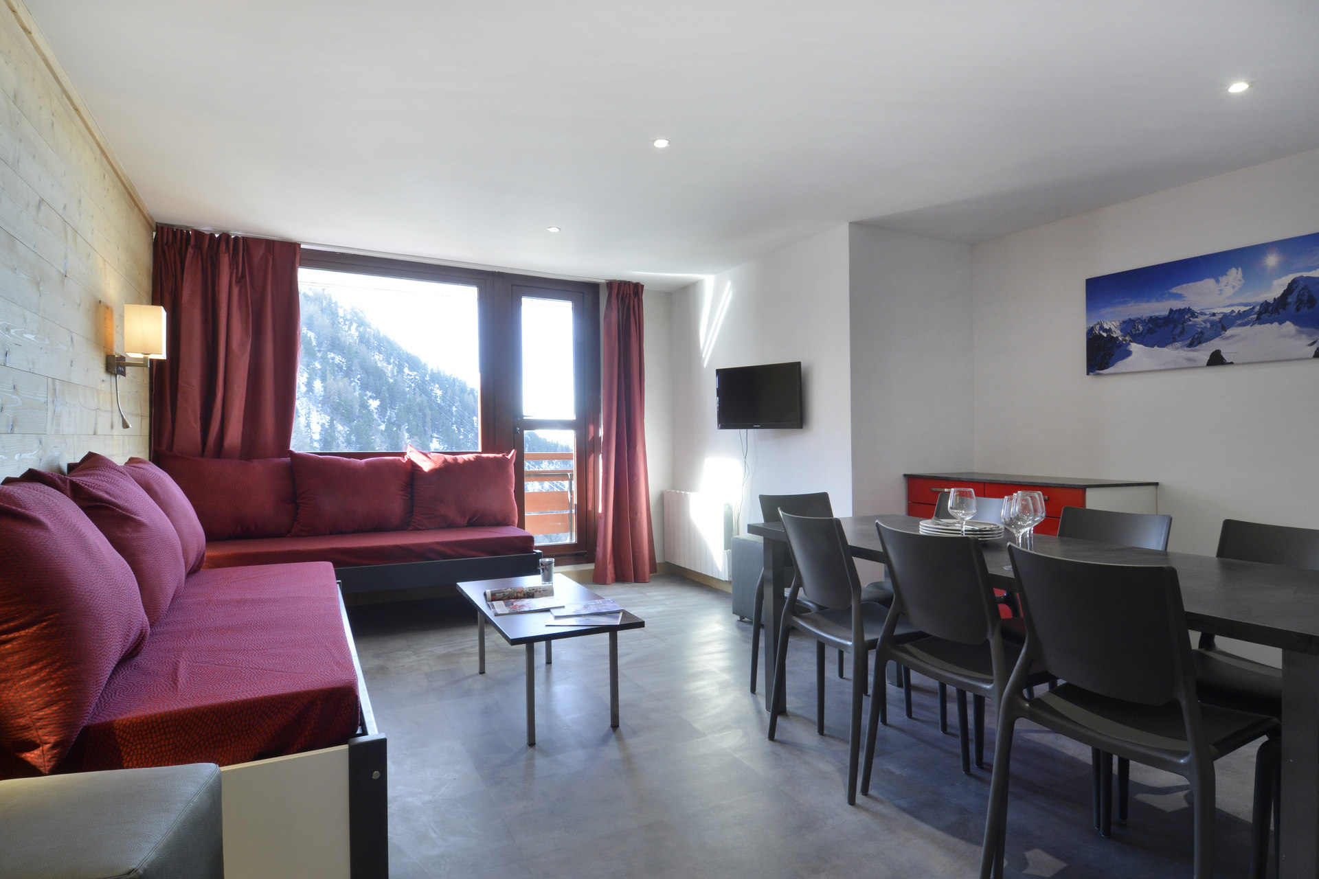 4 rooms 8 people - travelski home choice - Apartements SAINT JACQUES A - Plagne Bellecôte