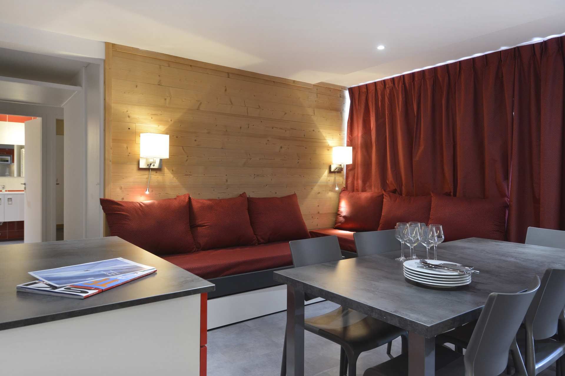 3 rooms 7 people - travelski home choice - Apartements SAINT JACQUES A - Plagne Bellecôte