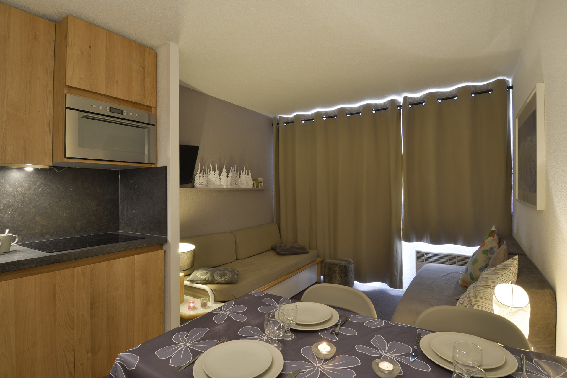 2 rooms 5 people - travelski home choice - Apartements THEMIS - Plagne - Belle Plagne