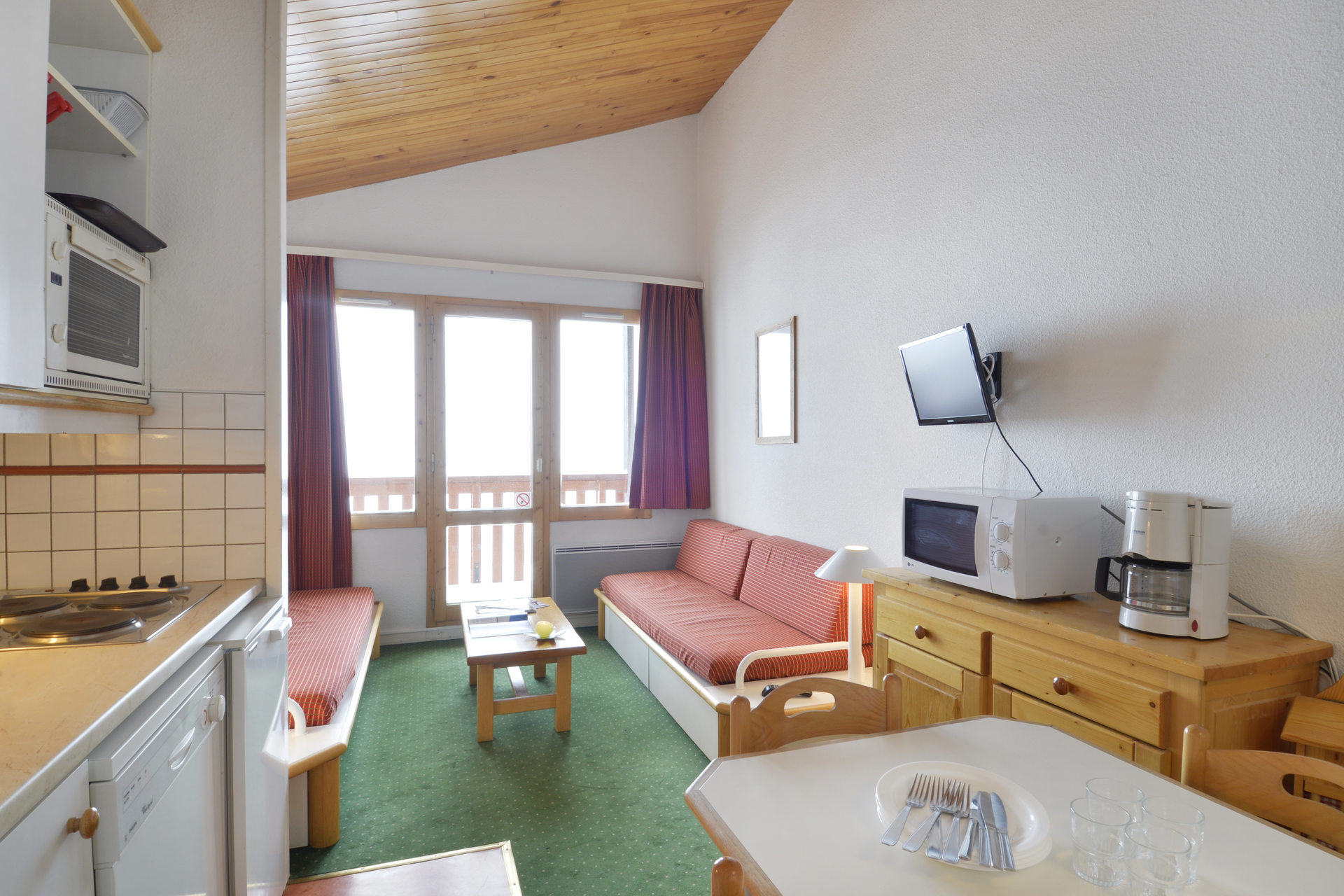 2 rooms 6 people - travelski home choice - Apartements THEMIS - Plagne - Belle Plagne