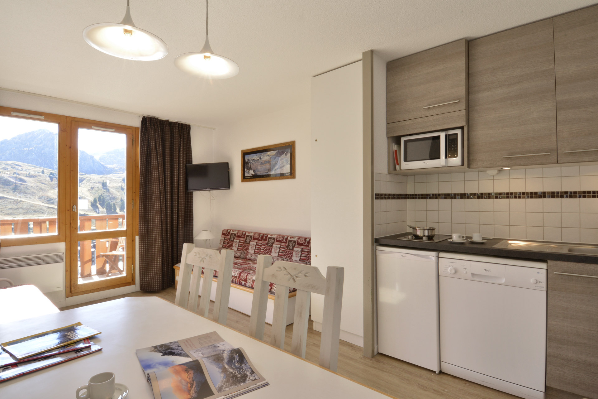 3 rooms 6 people - travelski home choice - Apartements ANDROMEDE - Plagne - Belle Plagne
