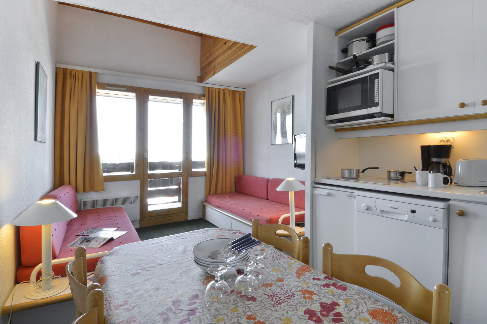 3 rooms 6 people - Apartements LICORNE - Plagne - Belle Plagne