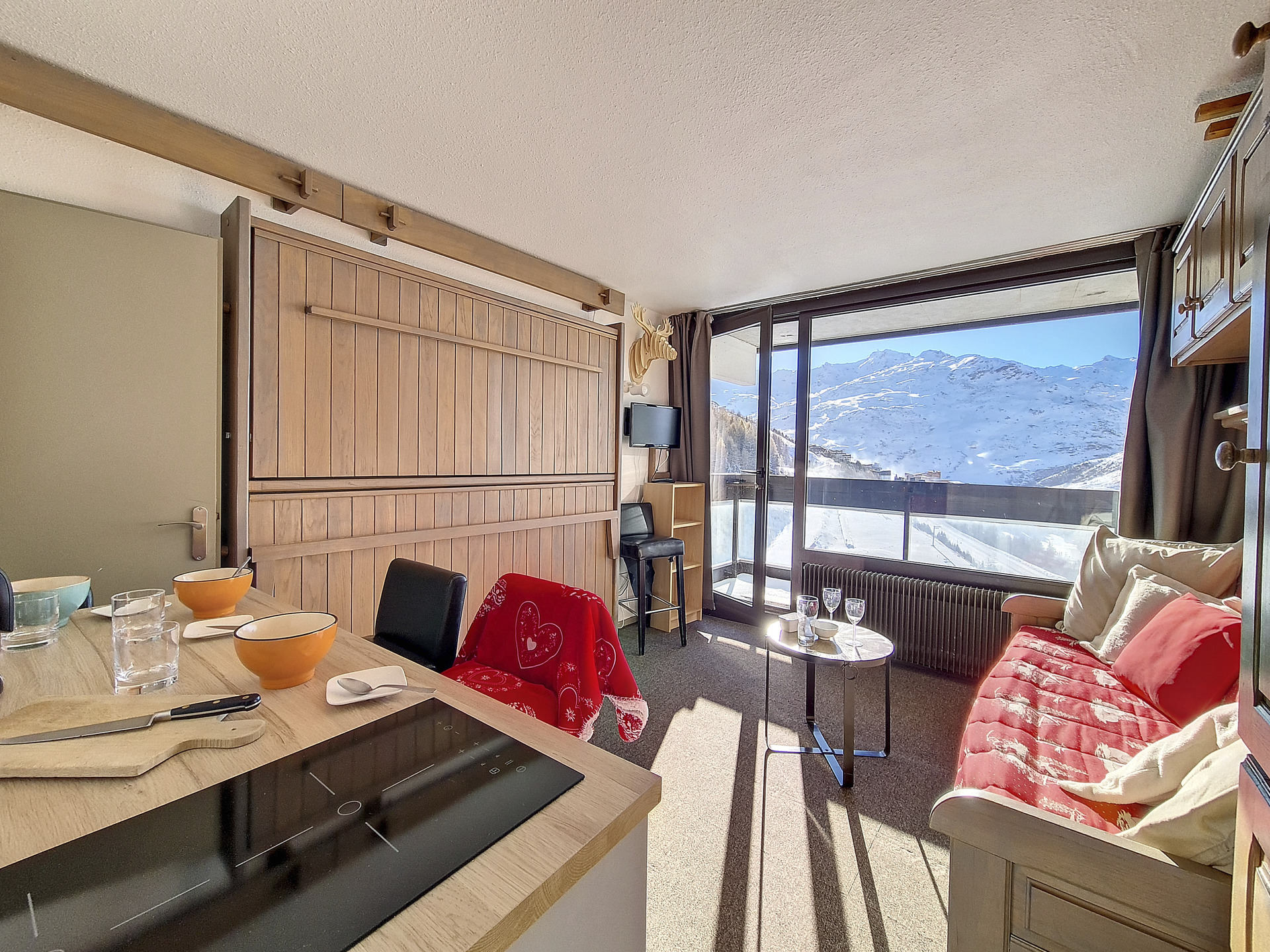 Studio 2 people - travelski home choice - Apartements DORONS - Les Menuires Croisette